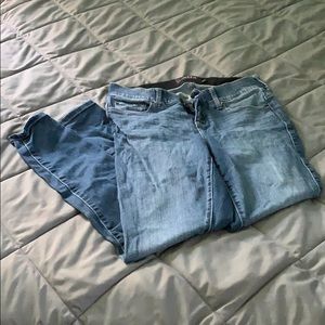 Torrid bombshell skinny size 12r medium blue